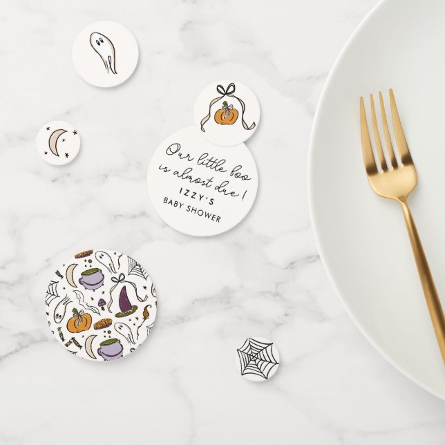 Confeti Nuestro pequeño novio casi se queda en Baby Shower (Grupo)