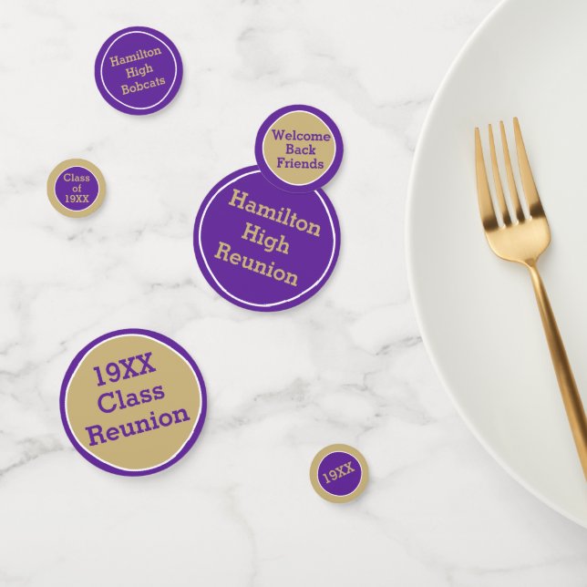 Confeti ¡NUEVO! tabla de reunión de clase personalizado (Grupo)