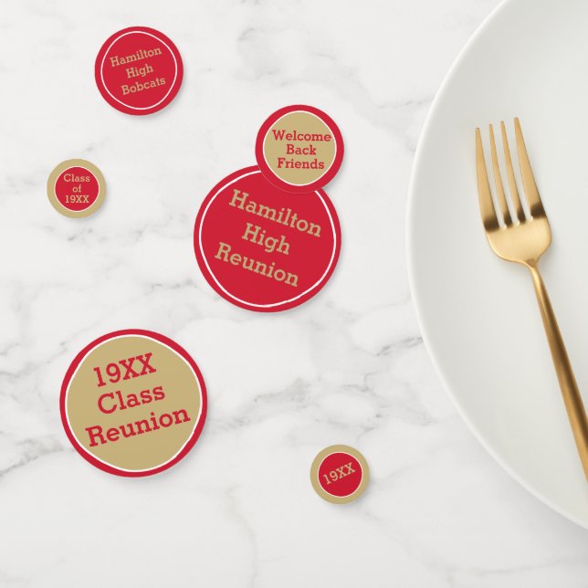 Confeti ¡NUEVO! tabla de reunión de clase personalizado (Grupo)