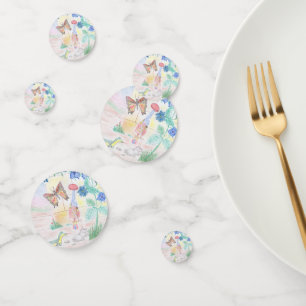 Confeti Obra de arte de niños personalizados, juguete de d