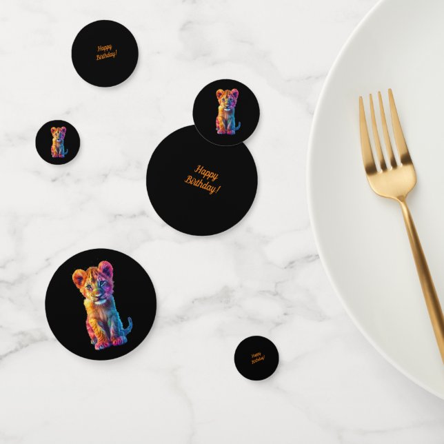 Confeti Oh Baby Big Cat Cub (Grupo)