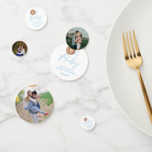 Confeti Oh Baby Donut Sprinkle Boys Foto de Baby Shower