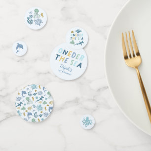 Confeti ONEder the Sea Boy primer cumpleaños