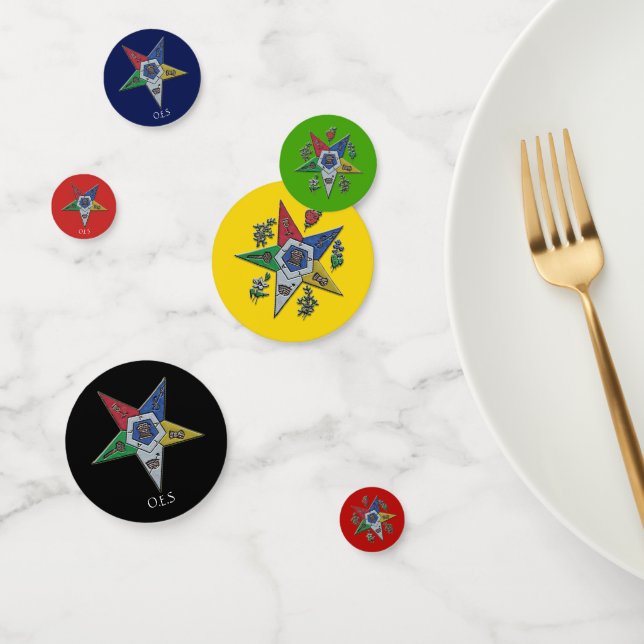 Confeti Orden De La Estrella Del Este (Grupo)