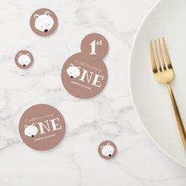 Confeti Oso Polar que convierte a un animal lindo en prime