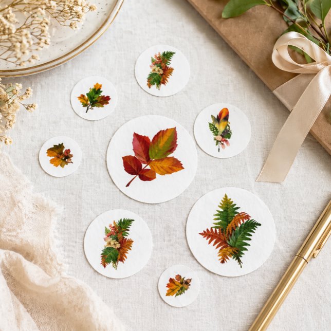 Confeti Otoño Otoño Decoración de Mesa Botánica Estacional (Subido por el creador)