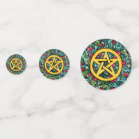 Pagan Yule Pentagram
