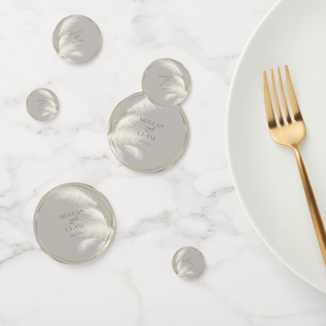 Confeti Pampas Grass Boda (Grupo)