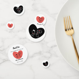 Confeti para Fiesta de Regalos para la Novia de Pa