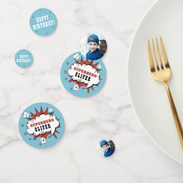 Confeti Partido de cumpleaños del niño de la nube, discurs (Grupo)