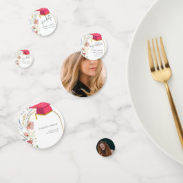 Confeti Partido de graduación de Boho WIldflower