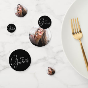 Confeti Partido de Graduación de Foto de Personalizado Mod