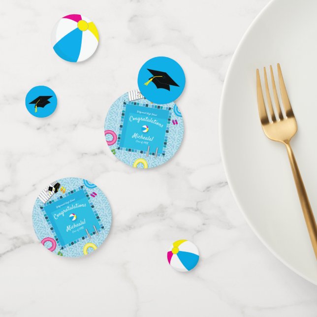 Confeti Partido de Graduación del Fiesta del Grupo (Grupo)