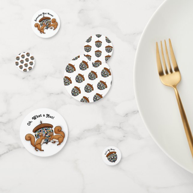 Confeti Party Squirrels Let's Go Nuts (Grupo)
