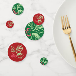 Confeti Patrón Chalk Mistletoe