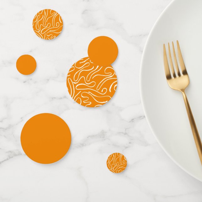 Confeti Patrón de vibraciones abstractas (Grupo)