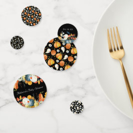 Confeti Peek-A-Boo | Pequeño Fantasma Halloween Baby Showe