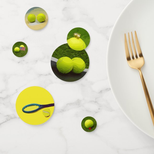 Confeti Pelota de tenis (Grupo)