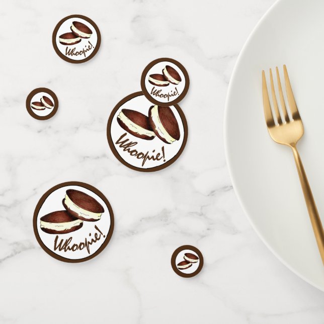 Confeti Pennsylvania PA Dutch Amish Whoopie prepara comida (Grupo)