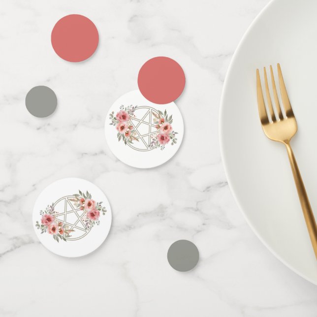 Confeti Pentáculo floral Quito Sage (Grupo)