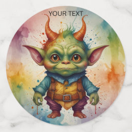 Confeti Pequeña criaturita alegre y divertida