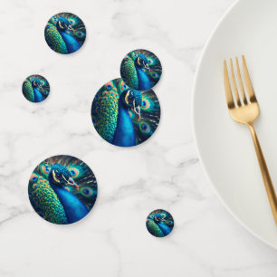Confeti Perfil de Peacock