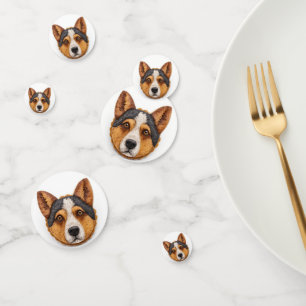 Confeti Perro Boyero Australiano Inspirado en 3D