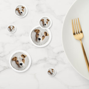 Confeti Perro Jack Russell Inspirado en 3D
