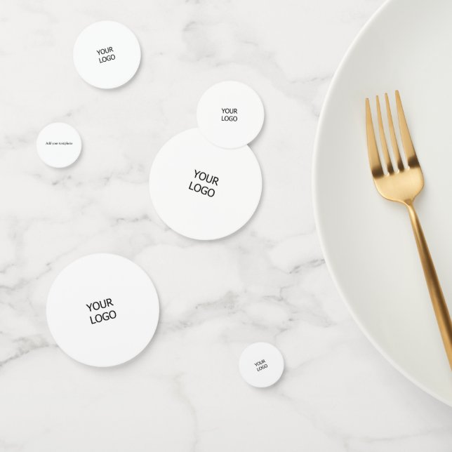 Confeti personalizado añada su logotipo nombre de empresa  (Grupo)