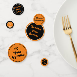 Confeti Personalizado clase reunion mesa confetti!