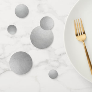 Confeti Personalizado de aspecto Relieve metalizado platea