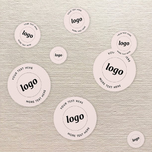 Confeti Personalizado de logotipos Mensajes de texto para