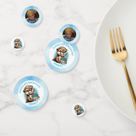 Confeti Personalizado el primer cumpleaños de un chico con