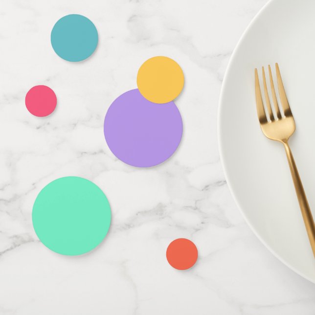 Confeti Personalizado Faux Silver Metallic Look Moderno Pl (Grupo)