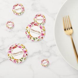Confeti Personalizado Finalmente Spring Watercolor Floral