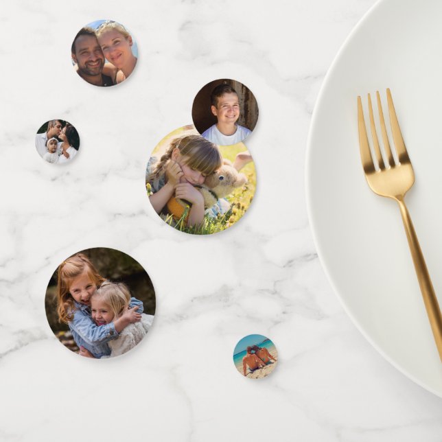 Confeti Personalizado Fotos únicas (Grupo)