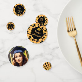 Confeti Personalizado lindo foto guión de graduación en ne