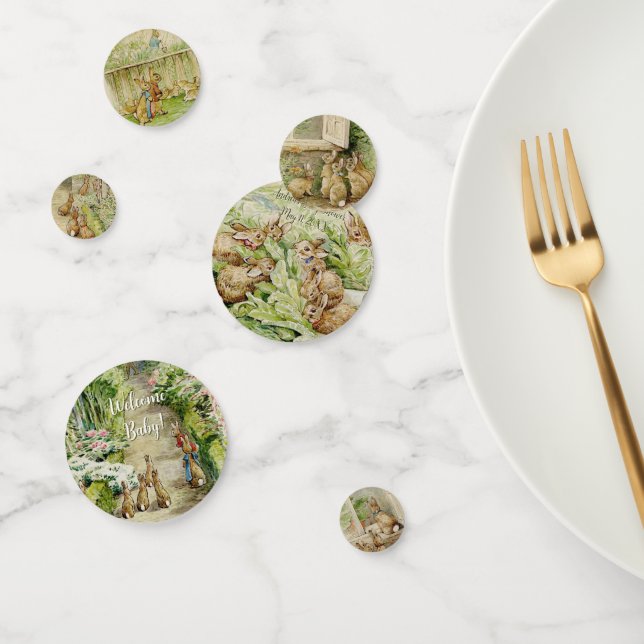 Confeti Peter the Rabbit Garden Baby Shower (Grupo)