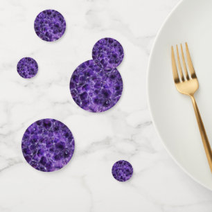 Confeti Picos de Amethyst en Caída