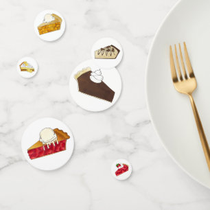 Confeti Pie Social Pi Day Slices Bake Sale Dessere Food