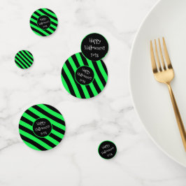 Confeti Placas de papel de líneas de Halloween
