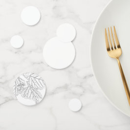 Confeti Plantilla de configuración de tabla