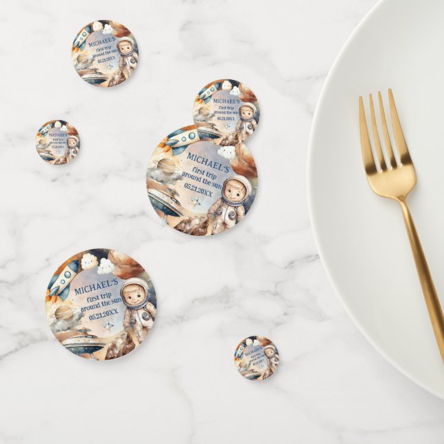 Confeti Primer viaje alrededor del espacio solar Primer cu (Grupo)