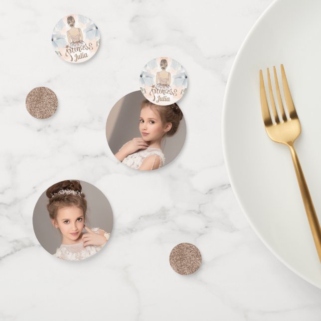 Confeti Purpurina Beige del partido de cumpleaños de la pr (Grupo)