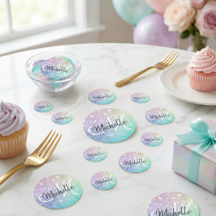 Confeti Purpurina Bokeh Glamoroso Elegante