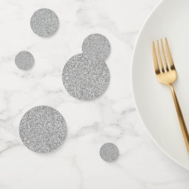 Confeti Purpurina plateado Glitz