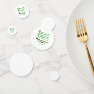 Confeti Que el camino se levante para conocerte