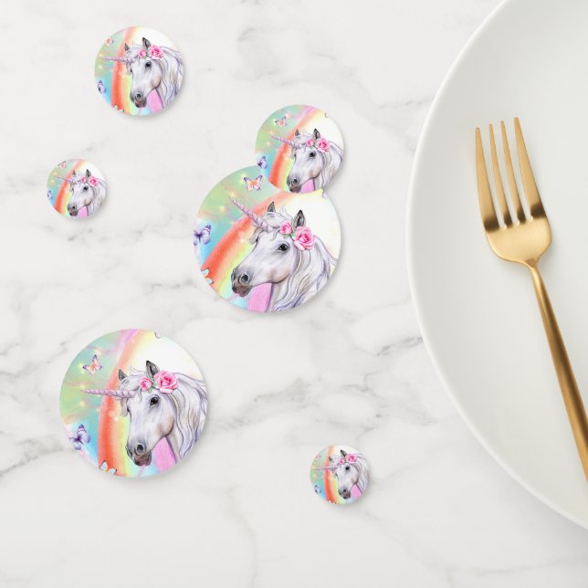 Confeti Rainbow Unicorn (Grupo)