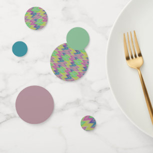 Confeti Rainbow Zigzags
