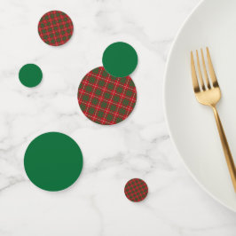 Confeti Red y Green Plaid